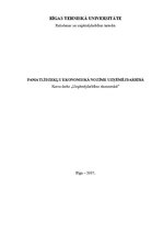 Referāts 'Pamatlīdzekļu ekonomiskā nozīme uzņēmējdarbībā', 1.