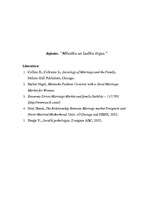 Referāts 'Mīlestība un laulību tirgus', 1.