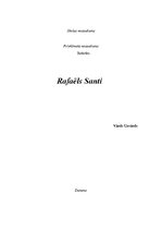 Referāts 'Dižrenesanse Itālijā. Rafaēls Santi', 1.