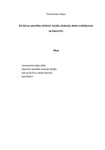 Prakses atskaite 'Mazbērnu prakse pirmsskolā', 1.