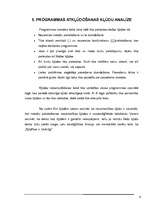 Referāts 'Kursa darbs programmēšanā II', 9.