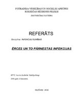 Konspekts 'Ērces un to pārnēsātās infekcijas', 1.