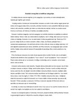 Eseja 'Skaistais un neglītais kā estētikas kategorijas', 1.