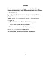 Referāts 'Neverbālā komunikācija un tās loma pedagoģiskajā procesā', 3.