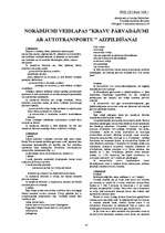 Referāts 'Kravu autopārvadājumu tiesiskais nodrošinājums', 35.