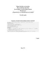 Konspekts 'Sociālo institūtu problēmas: ģimene, darbs, veselības aprūpe', 3.