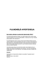 Konspekts 'Plaušu artēriju trombembolija, pulmonāla hipertensija', 4.