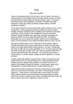 Eseja 'Es esmu cilvēks', 1.