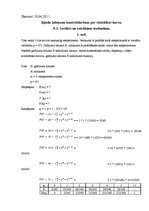 Paraugs 'Kļūdu labojums kontroldarbam par statistikas kursu', 1.