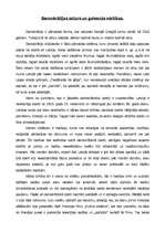 Eseja 'Demokrātijas saturs un galvenās vērtības', 1.