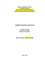Referāts 'Administratīvie pārkāpumi', 1.