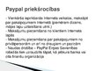 Prezentācija 'Informācija par PayPal pielietojumu', 9.