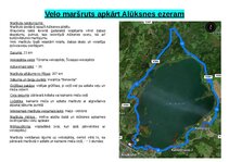 Konspekts 'Velo maršruts apkārt Alūksnes ezeram', 1.