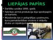 Prezentācija 'Papīra ražošanas vēsture Latvijā', 9.