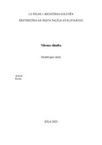 Referāts 'Vilsona slimība', 1.