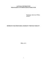 Referāts 'Referāts par Dž.Boulbija grāmatu "Drošais pamats"', 1.