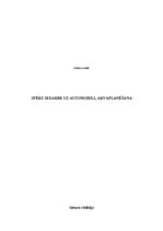 Referāts 'Spēku iedarbe uz automobili, akvaplanēšana', 1.