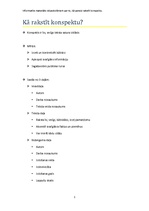 Paraugs 'Kā rakstīt konspektu?', 1.