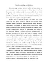 Eseja 'Konflikti, to cēloņi un risināšana', 1.