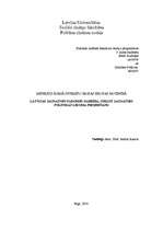 Referāts 'Latvijas Jaunatnes padomes darbība, virzot jaunatnes politikas likuma pieņemšanu', 1.