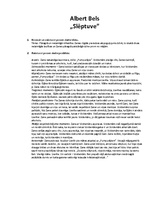 Referāts 'Alberts Bels "Slēptuve"', 1.