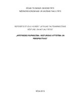 Referāts 'Apstrādes rūpniecība: vēsturiskā attīstība un perspektīvas', 1.