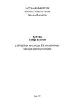 Referāts 'Iekšējā kontrole', 1.