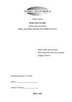 Referāts 'Platona mācība par ideālo valsti', 1.