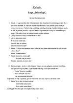 Konspekts 'Raiņa luga "Zelta zirgs"', 1.