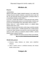 Konspekts 'Emocionāli ekspresīvie latviešu valodas stili', 1.