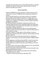 Referāts 'Traumatisms sporta vingrošanā', 2.