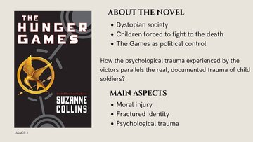 Prezentācija 'Psychological Trauma in  “The Hunger Games” and Real-Life Child Soldiers', 3.