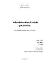 Referāts 'Atbalsta iespējas dzīvnieku patversmēm', 1.