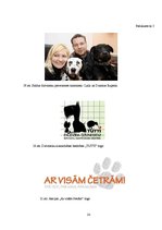 Referāts 'Atbalsta iespējas dzīvnieku patversmēm', 33.