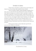 Eseja 'Atvadas no ziemas', 1.