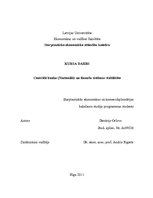 Referāts 'Centrālā banka un finanšu sistēmas stabilitāte', 1.