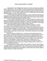 Eseja 'Kāpēc programmēšana ir nozīmīga?', 1.