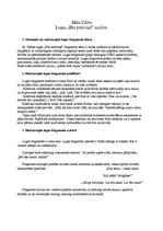 Konspekts 'M.Zālītes lugas "Eža kažociņš" analīze', 1.