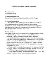 Konspekts 'Nora Ikstena "Mātes piens"', 1.