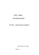 Referāts 'Gētes "Jaunā Vertera ciešanas"', 3.