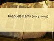 Prezentācija 'Imanuels Kants', 1.