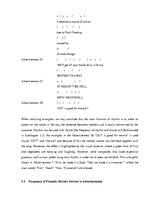 Diplomdarbs 'Phonetic Stylistic Devices in Advertisements', 40.