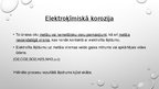 Prezentācija 'Apkārtējās vides ietekme uz materiāliem. Metālu ķīmiskā un elektroķīmiskā korozi', 5.