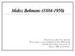 Prezentācija 'Makss Bekmans (1884.-1950.)', 1.