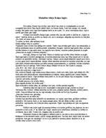 Eseja 'Mainības ideja Raiņa lugās', 1.