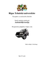 Paraugs 'Paaugstinātas pārgājības vieglais auto UAZ Patriot', 1.