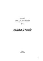 Referāts 'Kodolieroči', 1.