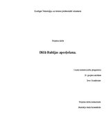 Konspekts 'Dižā Baltijas apceļošana', 1.