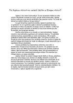 Eseja 'Vai Japānas vēsturē var saskatīt līdzību ar Eiropas vēsturi', 1.