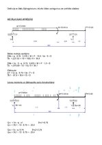 Paraugs 'Būvmehānika. Sijas aprēķins', 9.